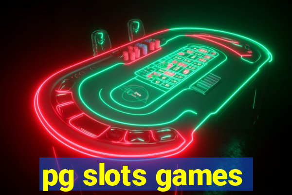 pg slots games